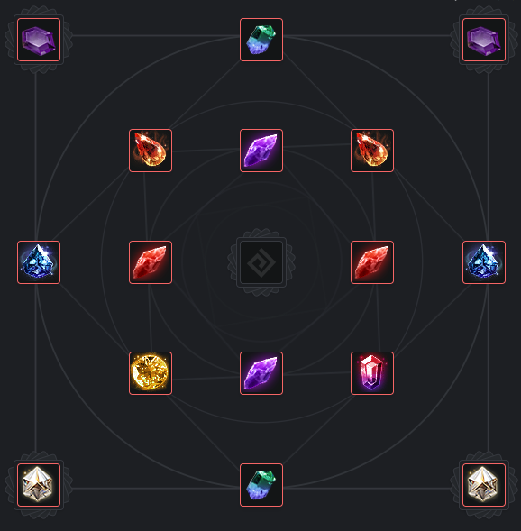 Set de cristaux full hardcap